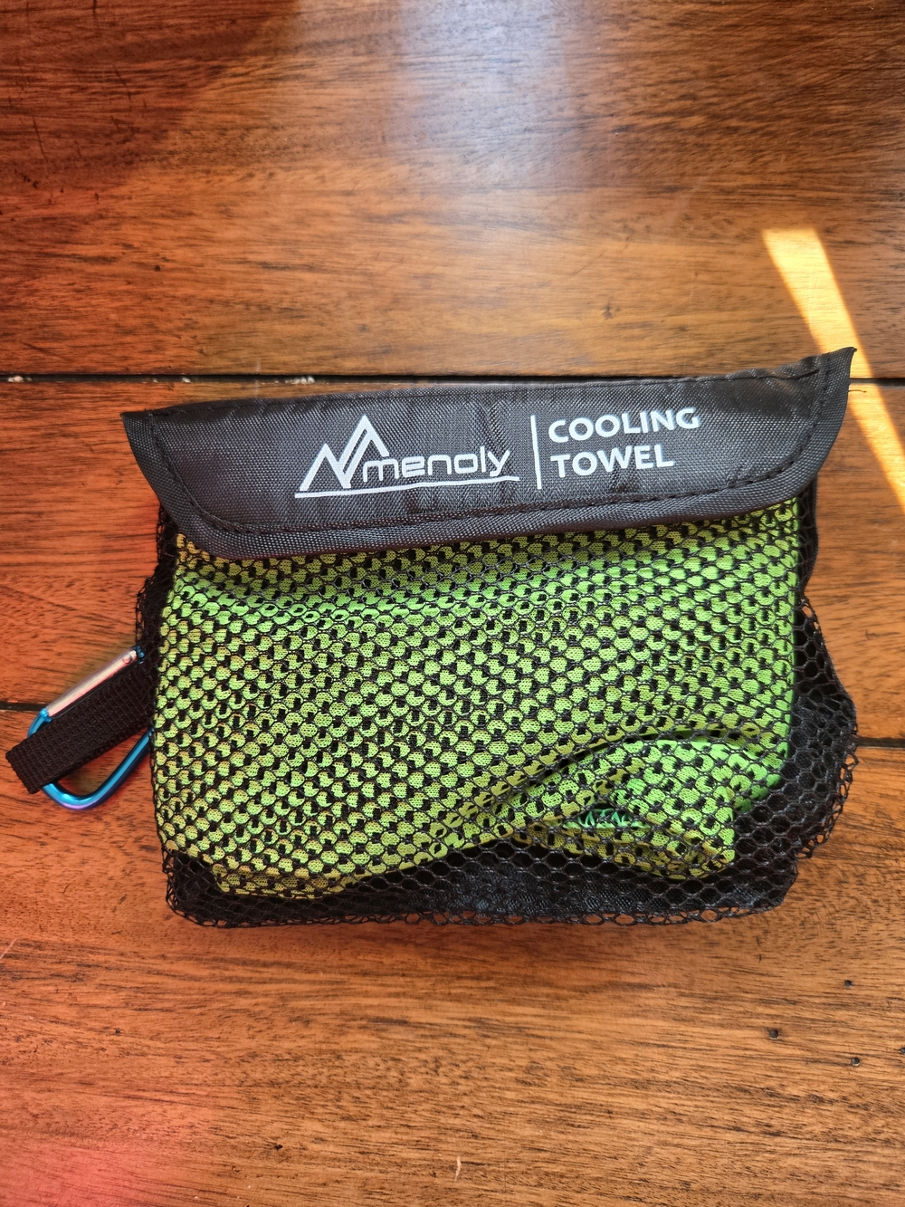 Green Cooling Towel - Portable Workout & Outdoor Towel